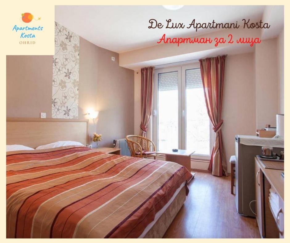 De Lux Apartments Kosta Center Охрид Екстер'єр фото