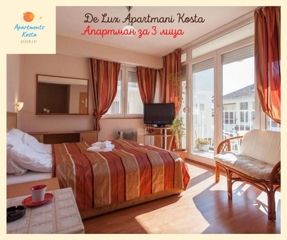 De Lux Apartments Kosta Center Охрид Екстер'єр фото